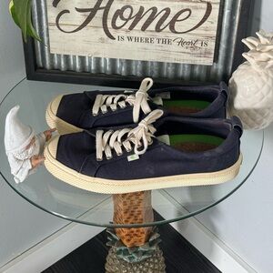 🍍Cariuma Oca Womans 11.5 Mens 10Mystic Gray Low Top Canvas Sneakers🍍H-1